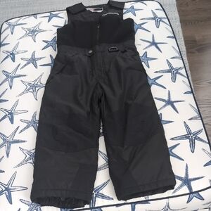 32 Degrees Kids Black Overalls